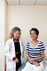 Theresa's battle with leukemia took a happier turn after entering into a stem cell-based clinical trial.