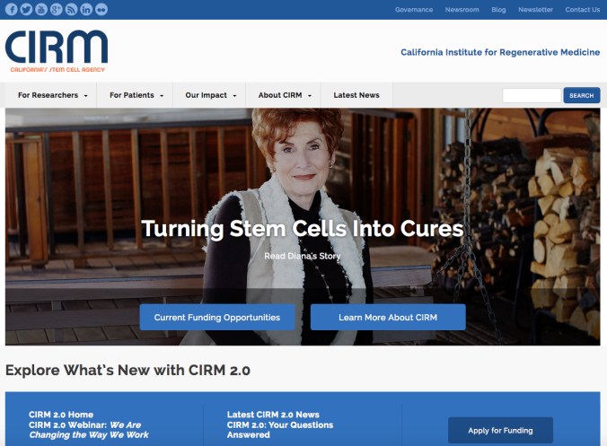 CIRM Homepage