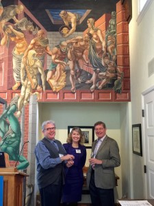 Dr. John Adams, Dr. Catriona Jamieson & Dr. John Zaia at the Alpha Stem Cell Clinic network meeting