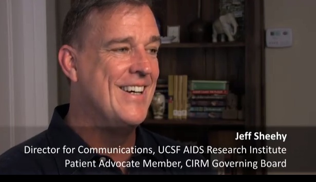 In this video HIV advocate and CIRM board member Jeff Sheehy looked forward to the launch of this trial when CIRM began the preclinical part of the project five years ago.