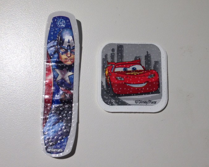 The fun part of getting a boo-boo: choosing bandaids