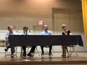 Panel L to R: John Zaia, Dale Ando, David Hardy, Paula Cannon