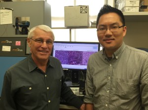 Owen Witte and first author John Lee (UCLA).