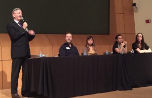 Panel on stem cells.