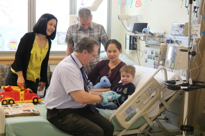 Everett SCID in hospital