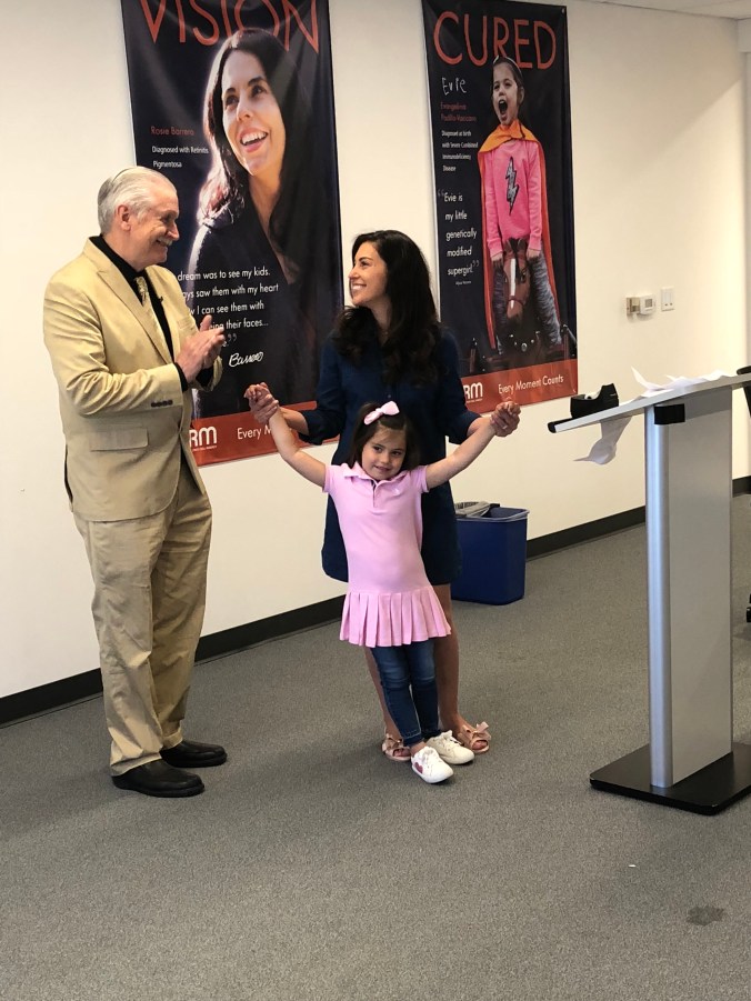 Don Reed and Evie and Alysia