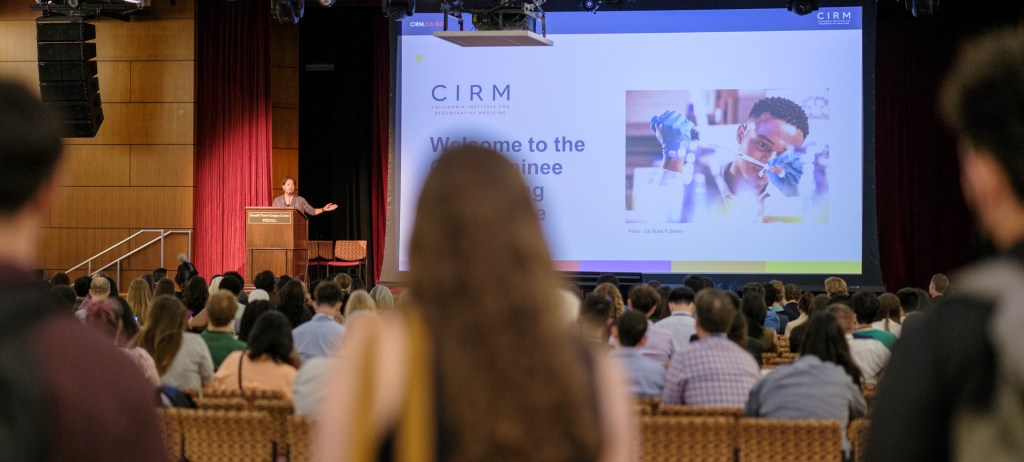 Sister's Hope Foundation Director, Kim Cade, speaking to conference attendees.